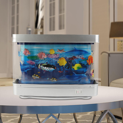 Lámpara De Ambiente Para Acuario, Decoración Del Mundo
