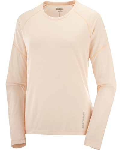 Polo Salomon Running -cross Run Ls Tee - Hombre