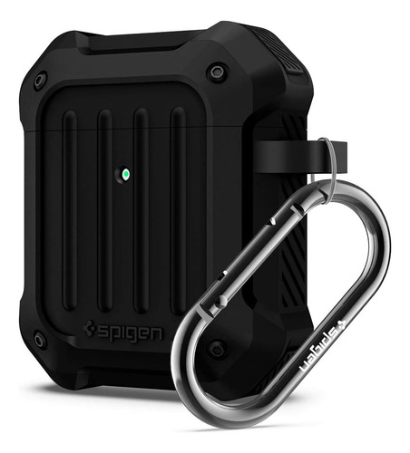 Funda Spigen Tough Armor Para AirPods Negro