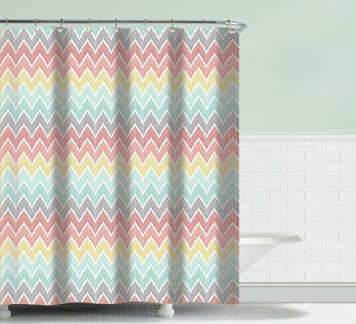 Bath & Beyond Cortina De Ducha Lena, Talla Única , Triangulo