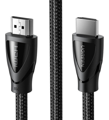 Cable Hdmi 2.1 Ugreen 8k/60hz 4k/120hz 48g 3m Ps5, Ps4, Xbox