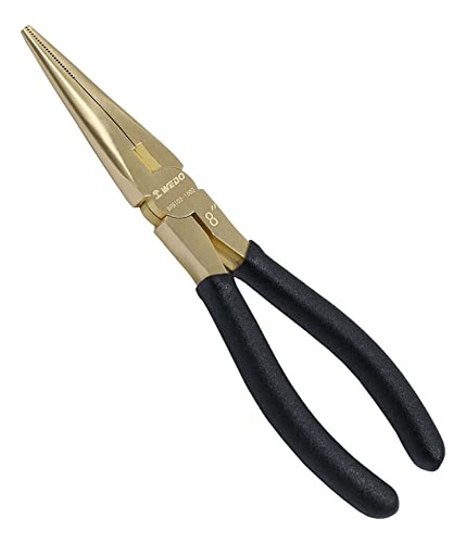 Brass Long Nose Pliers 8 , With Non-slip Handle, Snipe ...