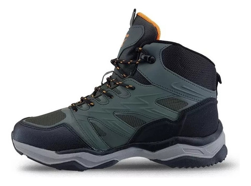 Imagen 3 de 8 de Borcego Trekking Hombre Jaguar Botas Zapatilla 3054 Outdoor
