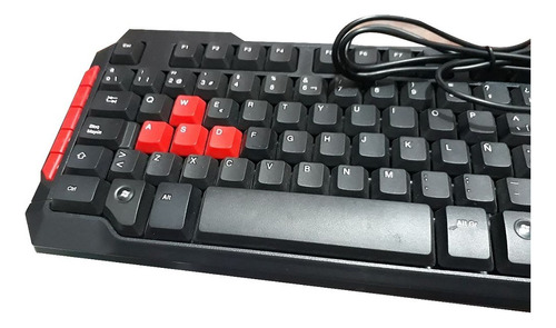 Wit Gamer Red Teclado Multimedia Tu-310m Original