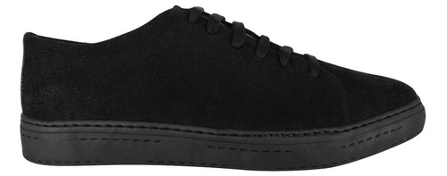 Tenis Negro Hombre Carlo Ronaldi 17 Piel Hunting