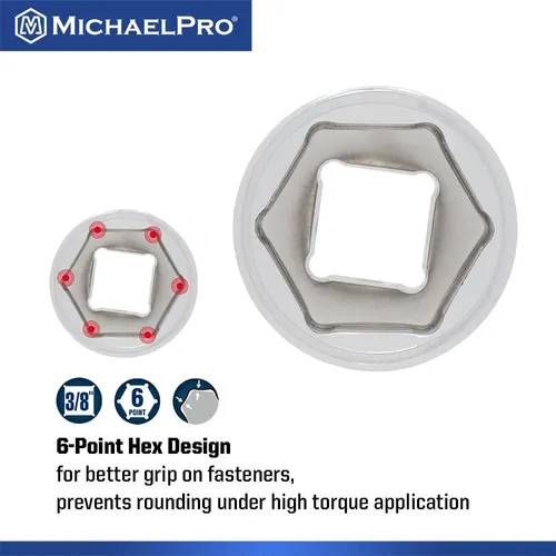 Juego De Trinquete En Y Con Cabezal Flexible Michaelpro Mppi