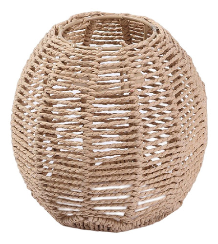 4x Pantallas De Lámpara Colgante Cuerda De Papel Pantalla