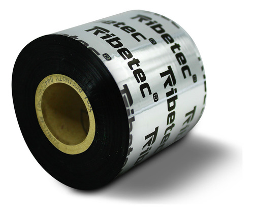 10 Ribbon Resina Textil 53x300 Mts Color Negro Ideal Nylon