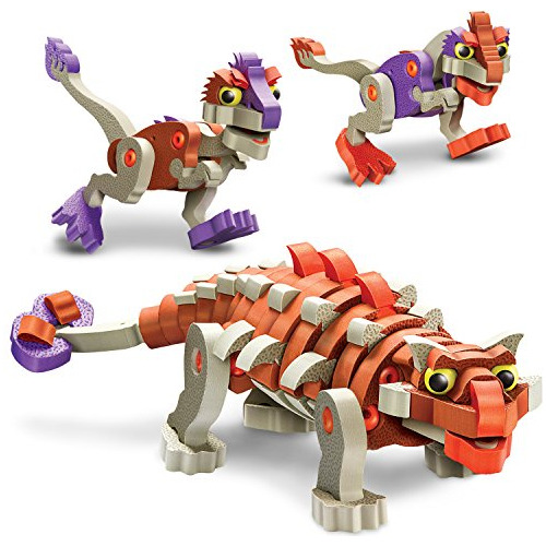 Bloco Juguete Ankylosaur Joven Raptors Building Kit