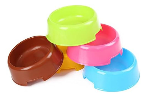 5 Unids Set De Plastico Color Caramelo Mascota Gato Perro Ca