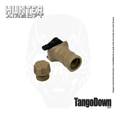 Front Grip Vertical Trilho 22mm Engate Rápido Tan Tango Down