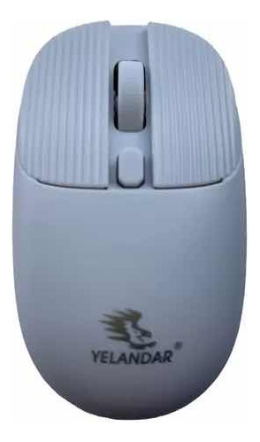 Mouse Yelandar W81 Blanco Inalámbrico