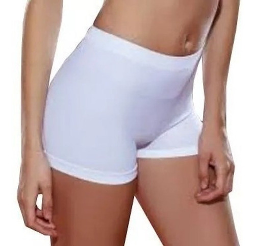 Bombacha Boxer Mini Short Aretha Microfibra Sin Costura 605