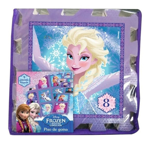 Pisos Blandos De Goma Eva Disney Frozen 9 Piezas Tapimovil