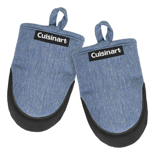Guantes De Horno Cuisinart Mini Resistentes Al Calor, 14 Cm Color Índigo
