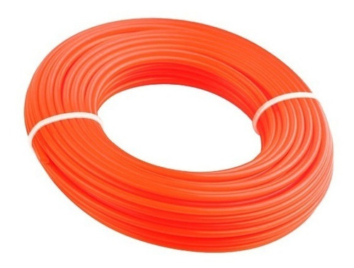 Tanza Bordeadora 2.4 Mm X 15 Metros Tolsen 77654 Naranja 