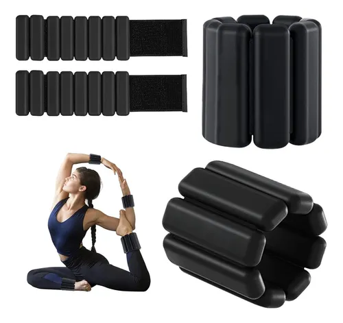 Pesas Tobilleras Kit 2 Pesas 1k (2 Libras) Deporte-fitness