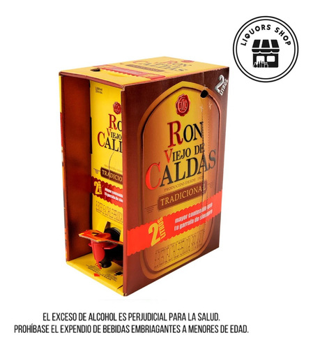 Ron Viejo De Caldas 2000 Ml