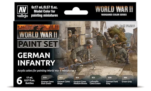 Modelo Wwii Infantería Alemana