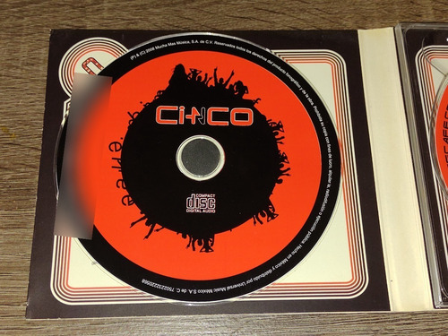 +mas Nescafé Cinco, 1cd+2dvd, Universal Music 2007 (Usado)
