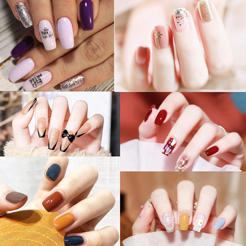 Tecbeauty - Lima De Uñas De Cristal De Doble Cara (42 Unidad