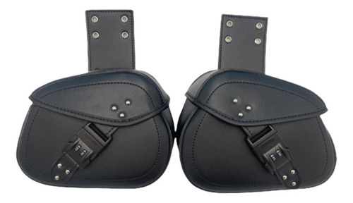 Bolsa De Silla De De Motocicleta Pu Cuero Ajustable Bolsas