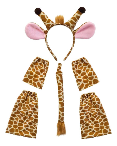 Conjunto De Cola Con Orejas De Animales, Diadema, Ciervo
