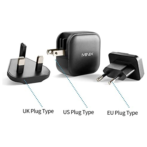 Cargador De Pared Para Minix Smart Phone Pad Laptop Macbook