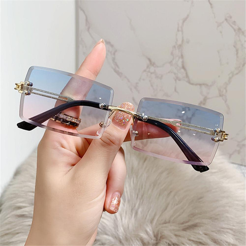 Gafas De Sol Rectangulares Gafas De Sol Vintage Para