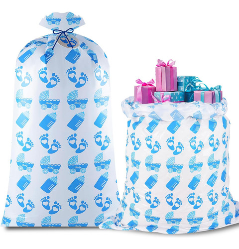 2pack 60  Bolsas De Regalo De Plástico Extra Grandes, ...