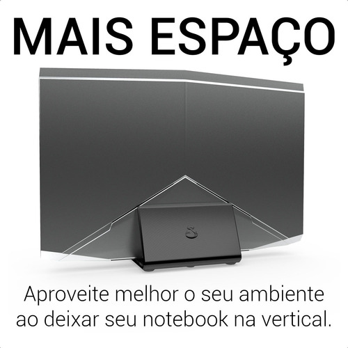 Suporte Notebook Vertical Apoio De Mesa G36x