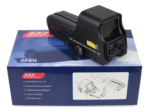 Mira Airsoft Táctica 552 Riel De 20mm