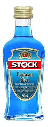 Licor Curacau Blue Stock Miniatura 50ml