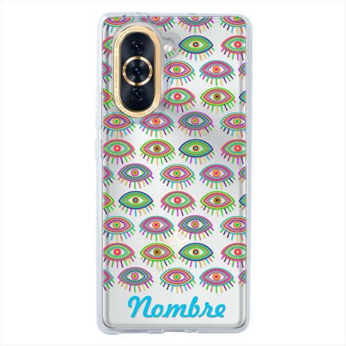 Funda Para Huawei Ojo Turco Personalizada Con Tu Nombre