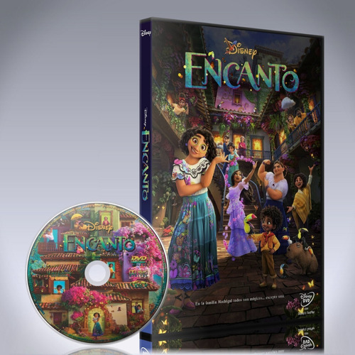 Encanto Disney Dvd Latino/ingles