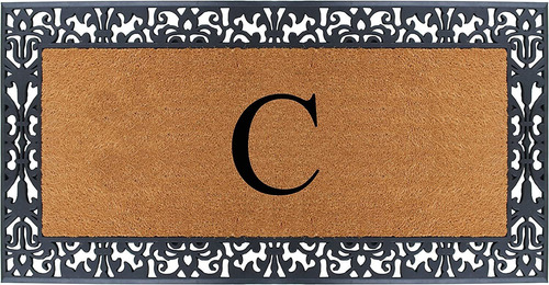 A1 Home Collections Felpudo De Fibra De Coco Con Mono...