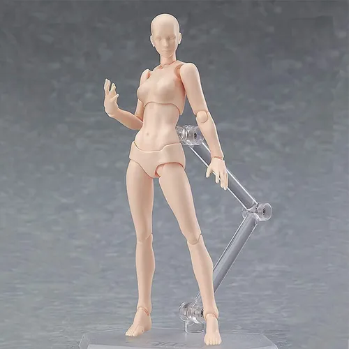 2 Maniqui Para Dibujo Anatómico Figura Articulada Masculino
