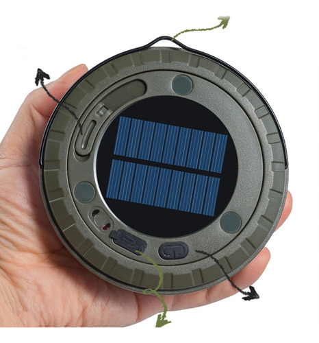 Cadena De Luces Led Solares Para Exteriores, Recargable Por