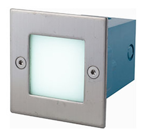Imagen 2 de 8 de Pack 6 Luces Spot Embutido Pared Exterior Led Escaleras Mb