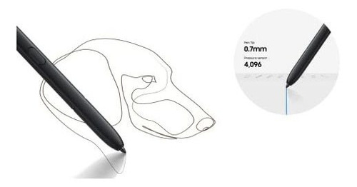 Lapiz Stylus Para Galaxy S23 Ultra 5g - Black