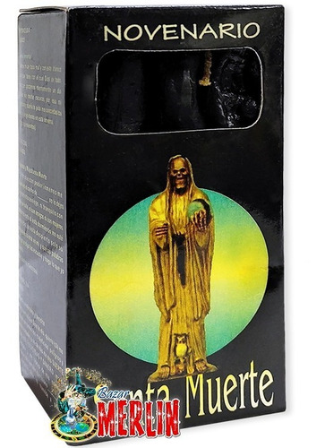 Novenario Negro Santa Muerte - Para Rituales Y Peticiones