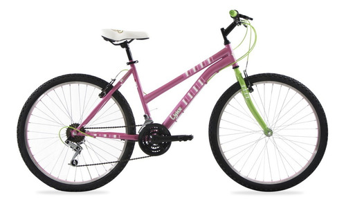 Bicicleta Lynx Montaña R26 18v Acero Rosa Verde Aperlado