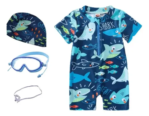 Traje de Baño Niño Tiburón