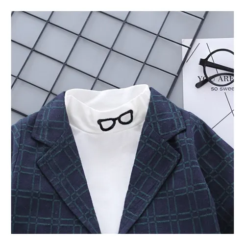 Conjunto Traje Formal For Bebé Niño Camisa Pantalón Saco /3