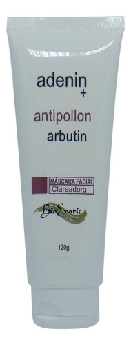 Máscara faciai para pele Bioexotic Facial Máscara Facial Arbutin, Antipollon E Adenin -Bioexotic 120g y 50mL