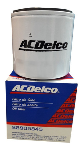 Filtro De Aceite Acdelco Original Chevrolet Aveo