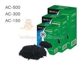 Carvao Ativado Premium Boyu 1kg Ac-1000 P/ Filtragem Aquario