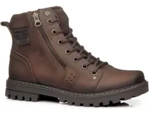 Comprar Bota Pegada Masculina En Cuero Juvenil Invierno Calidad 