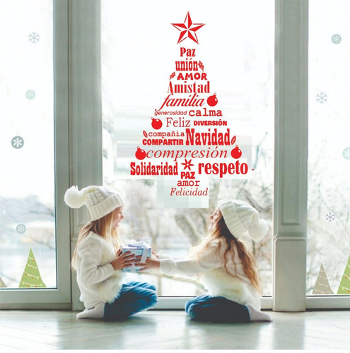 Vinilos Navidad - Sticker Navideños - Decoración Navidad
