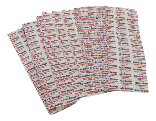 Vendaje Transparente Para Heridas, 100 Unidades, Impermeable